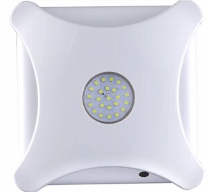 Витяжний вентилятор 100 мм бесшумний настінний VENUS LEDSTAR Х 100 K ( 5 w led ) для ванної кімнати