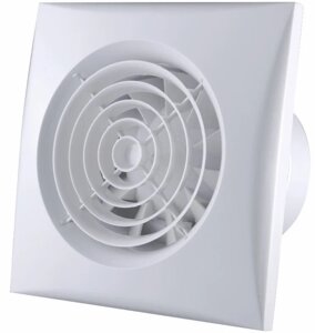Витяжний вентилятор 100 мм бесшумний настінний VENUS STARK T 100 K для ванної кімнати