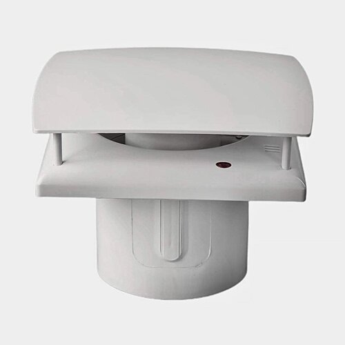 Витяжний вентилятор 120 мм бесшумний настінний VENUS ELBERG D 120 K для ванної кімнати