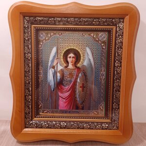 Ікона Петро апостол, лик 15х18 см, у світлому дерев'яному кіоті.