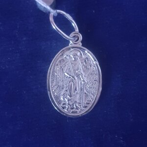 Срібний медальйон Ангел Хранитель 1.07 г. 165