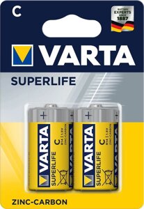 Varta Superlife C BLI 2 цинко-вуглецевий акумулятор