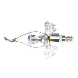 Світлодіодна лампа E14 LED 5W 20 PCS NW CL37-A SMD2835 (срібло)