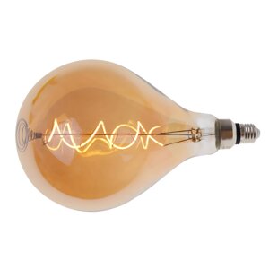 Edison led lamp E27 LED 4W WW A165S COG (amber)