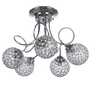 Cialle-Seuling Crystal Ball BL-01 380S/5 E14 CH