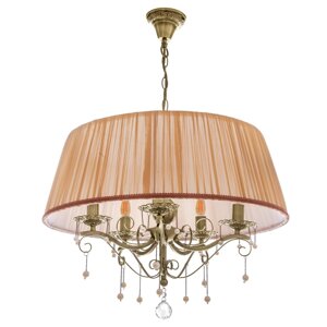 Призупинена Прованс Саусте з Lampshade BCL-675S/5 E14 AB