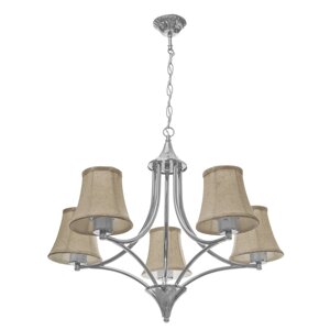 Призупинена Провансна люстра з Lampshade BKL-649S/5 E27 CH