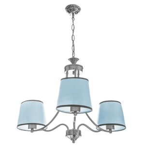 Призупинена Провансна люстра з Lampshade BKL-650S/3 E27 CH