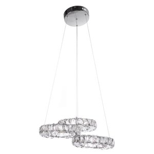 Cauces LED LED Crystal Rings у світлодіодному залі BR-973S/30 Вт