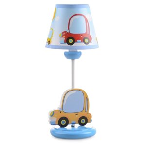 Дерев’яна настільна лампа для дитячих TP-026 E14 BL