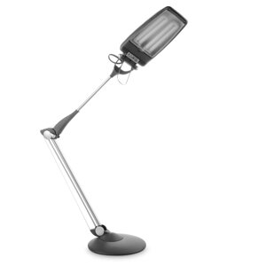 Лампа дошки на гнучкому офісі ноги MTL-10 Срібло/Сірий