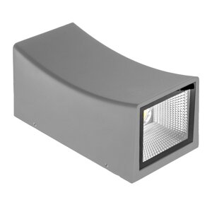 Світлодіодний фасад IP65 AL-233/2x5W NW COB GY