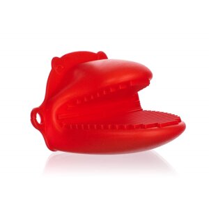 Силіконова рукавичка 10,5х8 см червоний