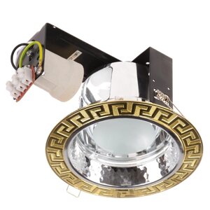 Светильник Downlight потолочный встроенный DL-26/1 PB E27