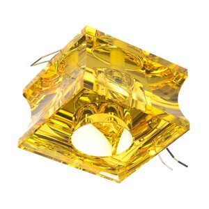Покірна лампа HDL-G150 Золотий кристал