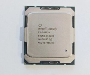 Серверний процесор Intel Xeon E5 2690 v4 2.6-3.5 GHZ 14 ядер 28 потоків 35MБ кеш LGA2011-3 SR2N2 Б/У
