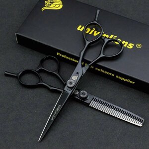 Перукарські ножиці для стрижки 6 дюймів комплект Univinlions 6025D