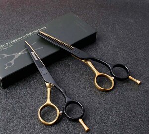 Перукарські ножиці для стрижки волосся комплект 5.5 дюймів Brainbow BHT075