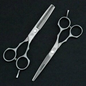 Перукарські ножиці для стрижки волосся комплект 5.5 дюймів Univinlions 5504B Комплект 2 (коробка)