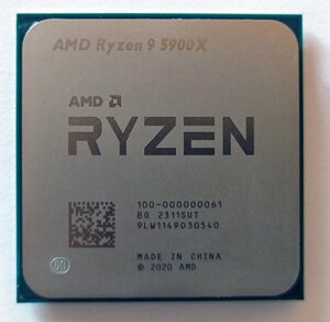 Процесор AMD ryzen 9 5900X 3.7(4.8) ghz 64MB sam4 9LW149030540 б/в