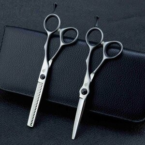 Професійні перукарські ножиці для стрижки волосся комплект 5.5 дюймів 440C Univinlions 5547