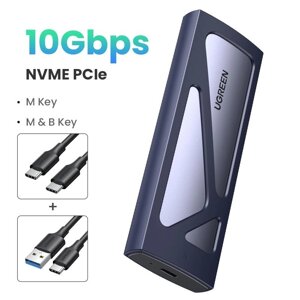 Внешний карман ugreen M. 2 nvme - USB 3.2 / USB M-key nvme - 2 cable CM578 90541