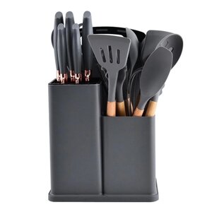 Набір кухонних предметів Kitchenware Set 19в1 Сірий