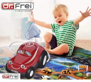 Ингалятор (небулайзер) Dr. Frei Turbo Car для детей компрессорный гарантия 5 лет