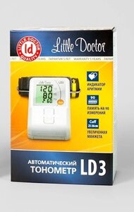 Тонометр Little Doctor LD-3 автоматичний на плече гарантія 5 років