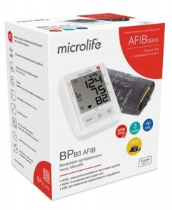 Тонометр Microlife BP B3 AFIB з адаптером Microlife та оригінальною манжетою Microlife гарантія 5 років