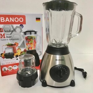 Блендер Banoo Tk00018 стаціонарний із чашею, 750 Вт