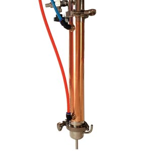 Мідна колона-дистилятор "Kors GELIOS" 2" кламп (Germany copper pipe)