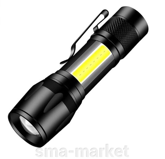 Ліхтар ( 513 пластик ) акумуляторний USB ( 1326) від компанії sma-market - фото 1