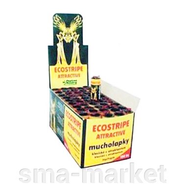Мухоловка клейова Стрічка для лову мух Ecostripe Екострайп (Чехія) від компанії sma-market - фото 1