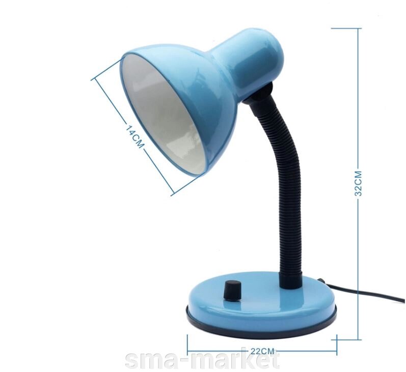 Настільна лампа з регулятором яскравості світла TR - 203/1 від компанії sma-market - фото 1