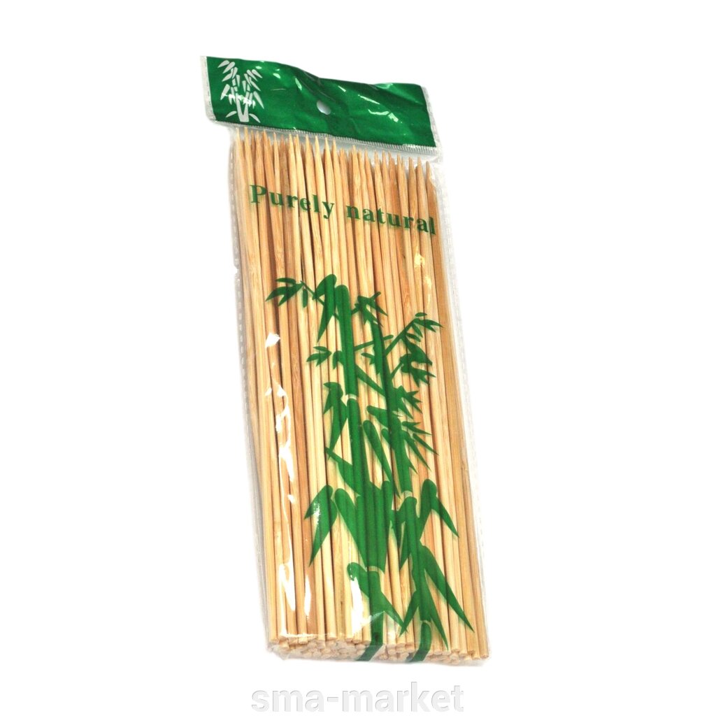 Шампури бамбукові (Шпаги) 20см (100шт / уп) - переваги