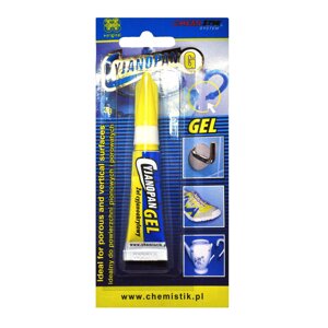 Супер клей Cyjanopan (Цианопан) оригінал (GEL- Гель)