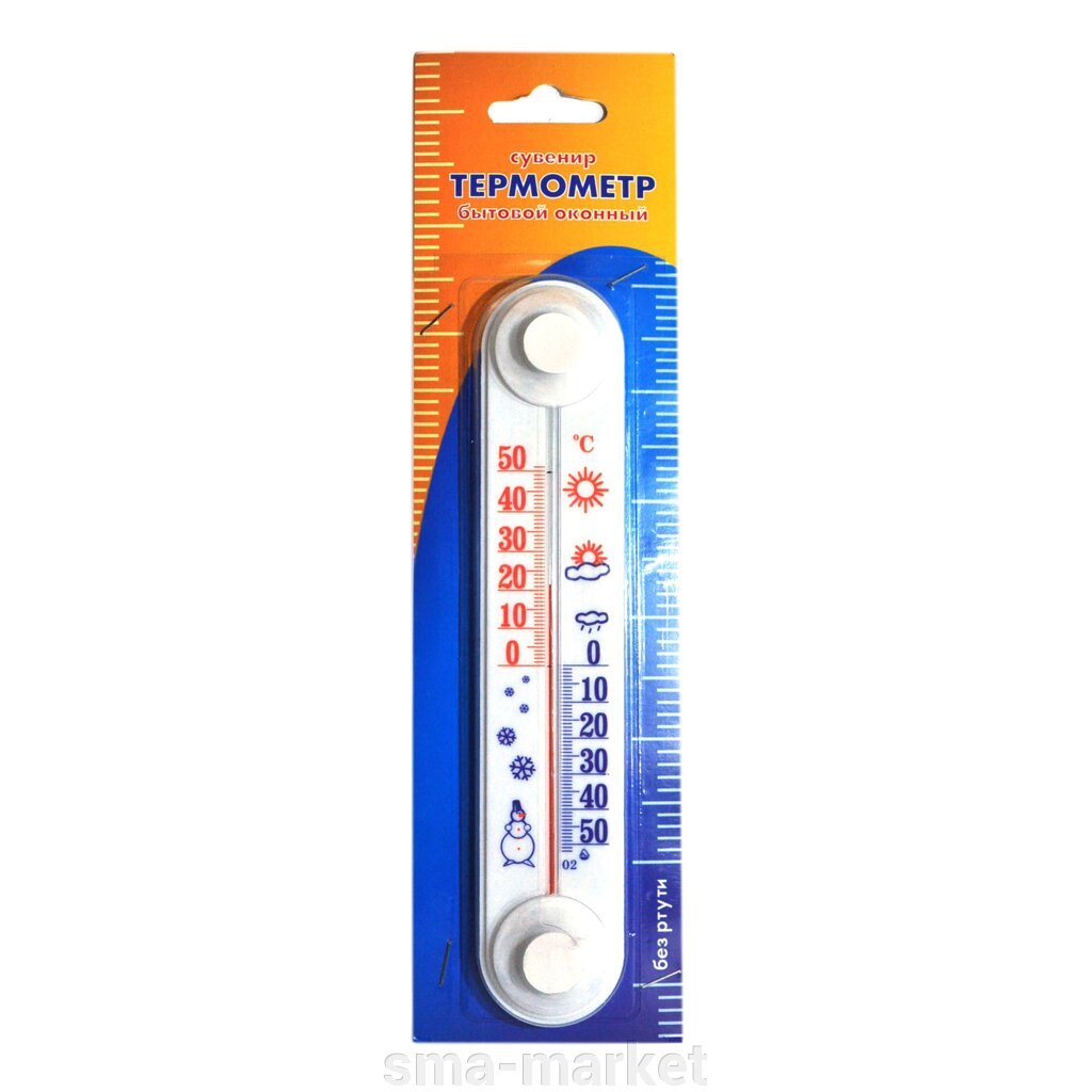Термометр на липучці ис 11 з / п ( сніговик) (ТБ-3-М1) від компанії sma-market - фото 1