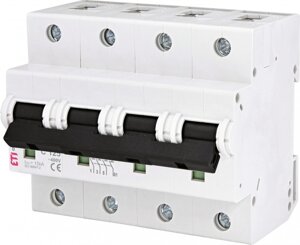 Автоматичний вимикач etimat 10 3p+N C 125а (15 ka), ETI