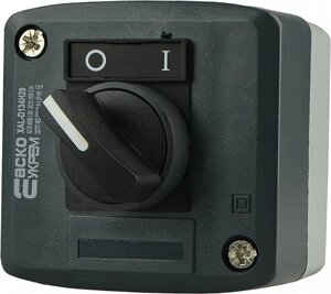 Кнопковий пост одномісний перемикач 2-позиційний XAL-D134H29, IP54, АСКО