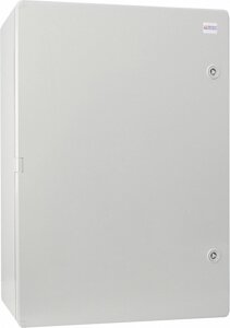 Корпус з АБС-пластику ударостійкий із монтажною панеллю, непрозорі дверцята, 50*70*25, IP65, серії UBox, АСКО