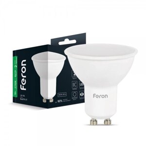Світлодіодна лампа Feron LB-196 7W GU10 2700K
