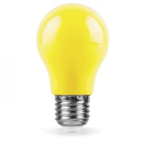 Світлодіодна лампа Feron LB-375 3W E27 жовта