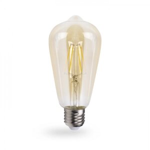 Світлодіодна лампа Feron LB-764 ST64 золото 4W 2700K E27 EDISON