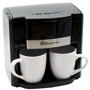 Автоматична кавоварка Domotec MS 0708 з керамічними чашками Фільтр постійний