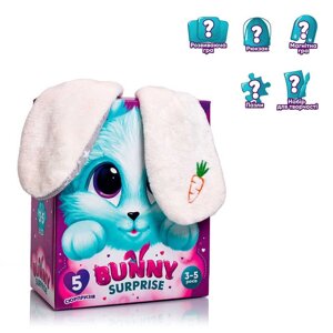 Гр Гра настільна “Bunny surprise“ mini VT 8080-11 (12) Vladi Toys“5 ігор, магнітна гра, пазл, гра, що розвиває,