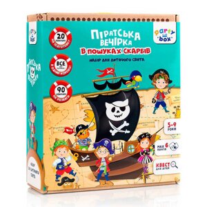 Гр Набір для свята “Піратська вечірка“укр) VT6010-03 (5) Vladi Toys“в коробці