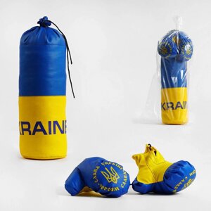 Груша боксерська МАЛА (Україна) + рукавички (1) Full contact" BUM 850158