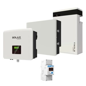 Комплект Solax 1.2: Однофазний гібридний інвертор на 6 кВт, з АКБ на 5,8 кВт*год