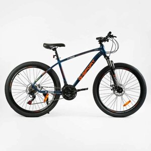 Велосипед Спортивний Corso G-SPORT 26“ дюймів G-26168 (1) рама алюмінієва 17“обладнання Shimano 21 швидкість,